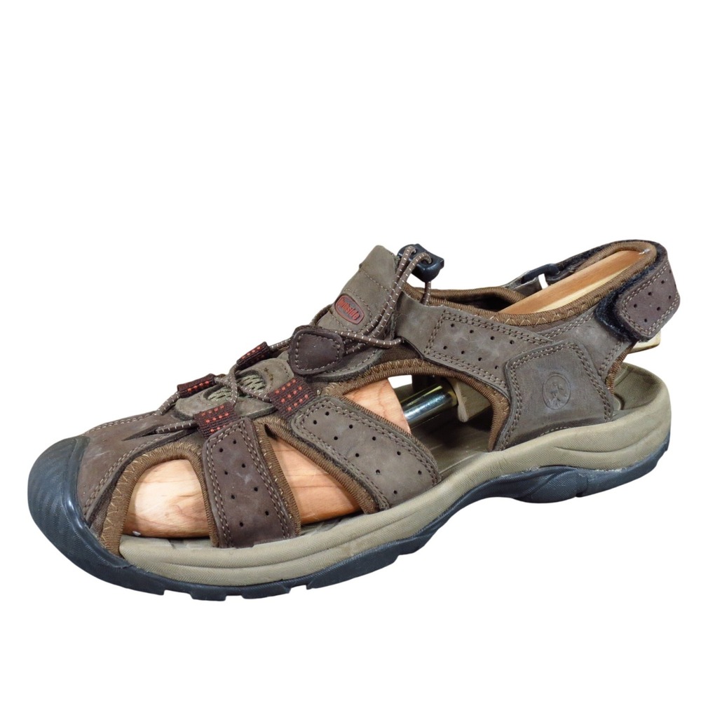 Northside Trinidad Men Sandal Size 10 Hiking Trail Outdoor Brown Leather